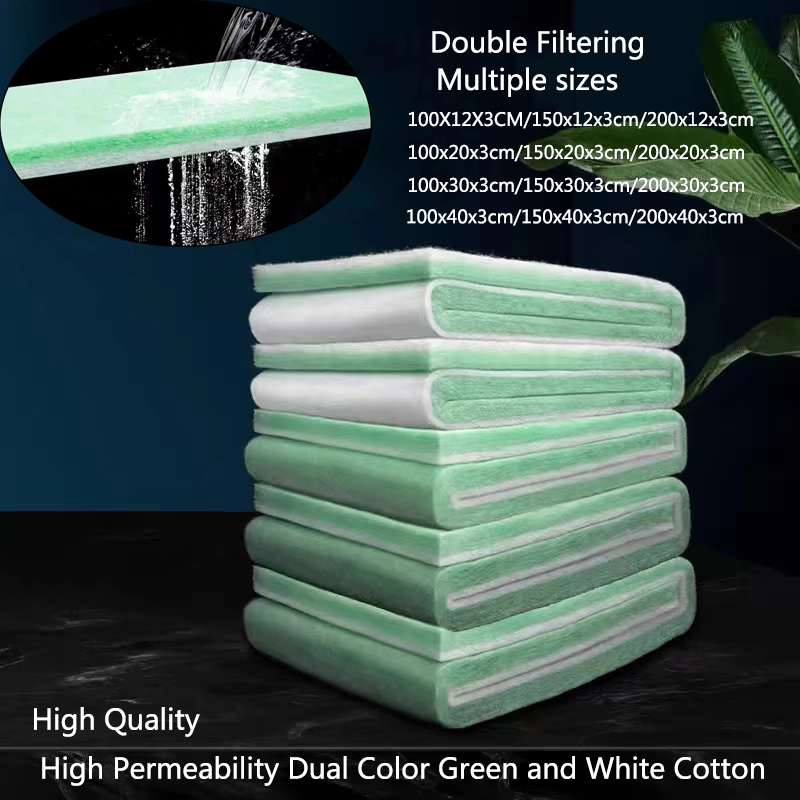 Aquarium Fish Green - Esponja De Espuma De Filtração De