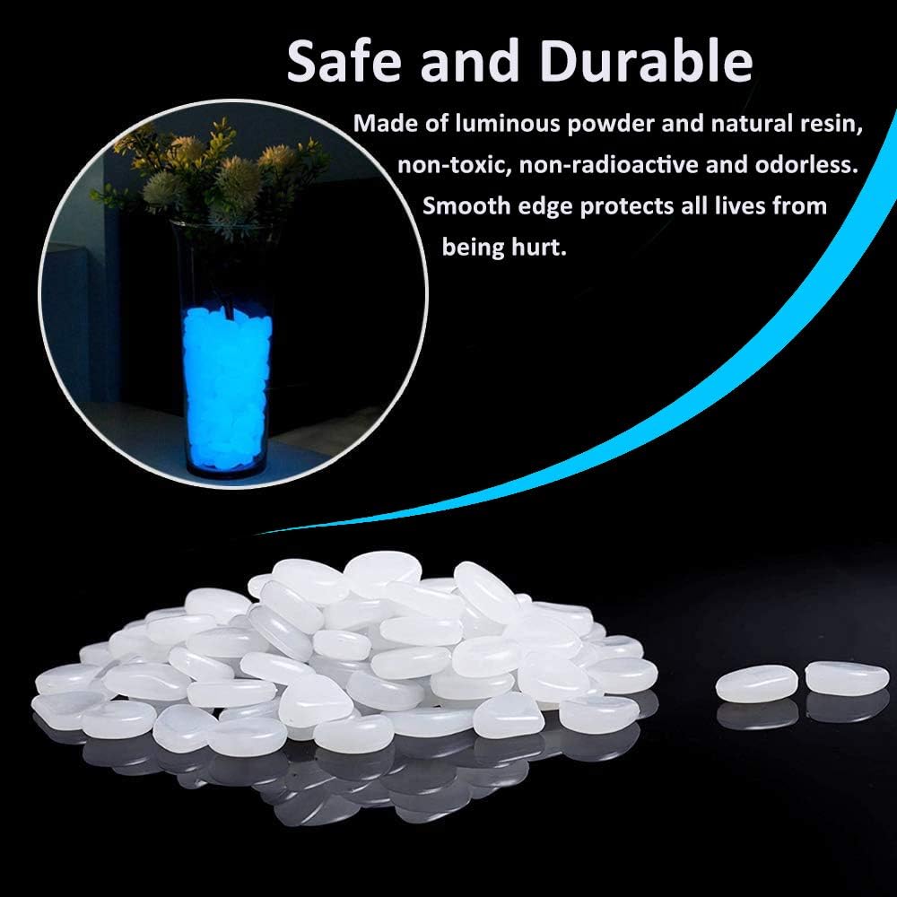 Aquarium Fish Glow In The Dark - Pedras de jardim para ambientes internos