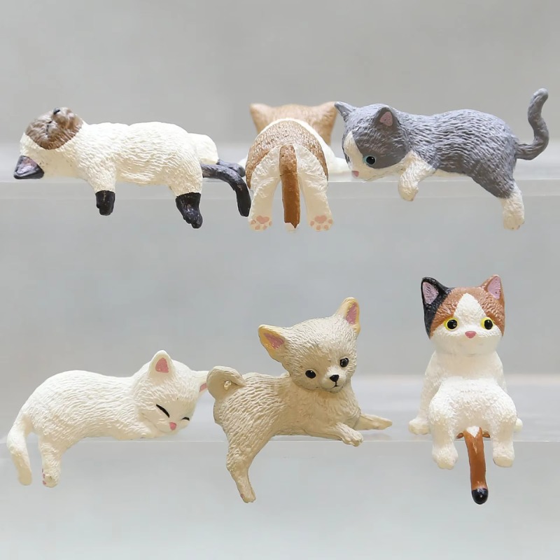 Aquarium Fish Real - 1pc bonito dos desenhos animados gato
