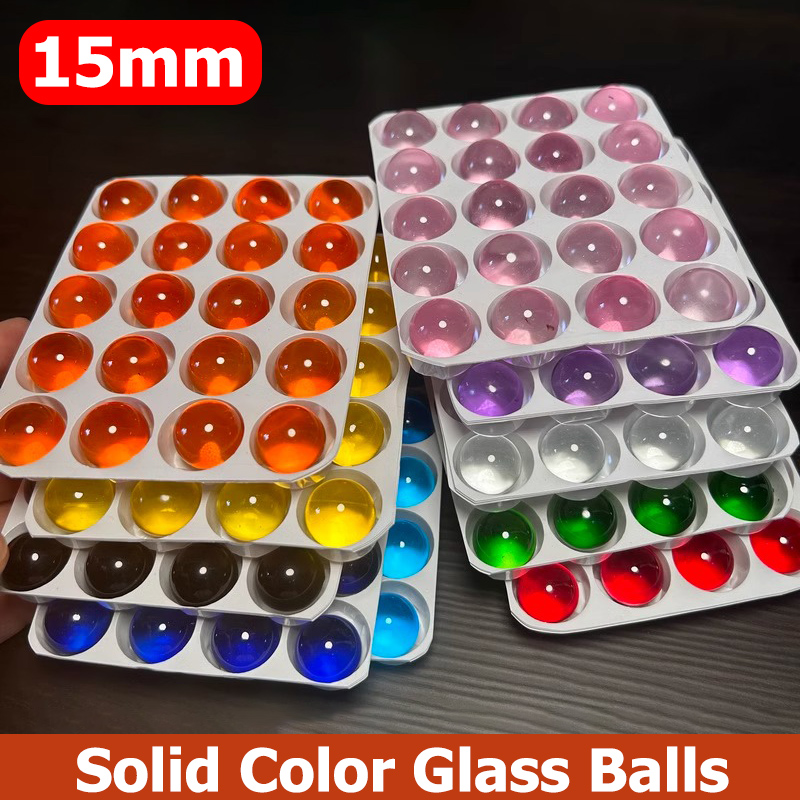 Aquarium Fish Glass - 10/20 pçs bolas de vidro de