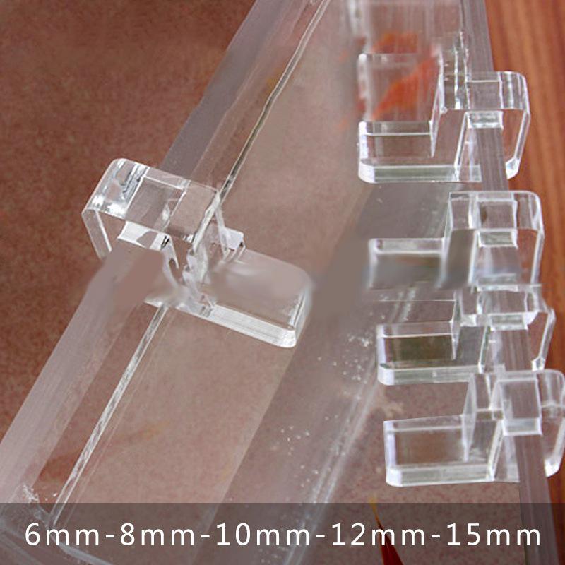 Aquarium Fish Glass - 10 Peças Suporte para Aquário, Estrutura