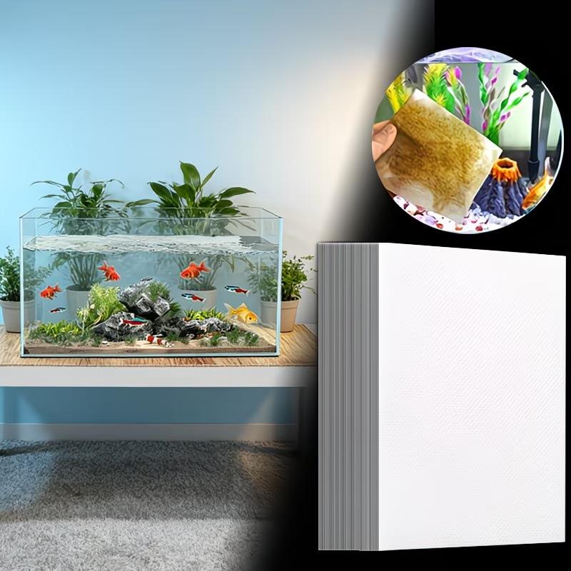 Aquarium Fish Yellow - Novo Kit com 50/300 Folhas Absorventes