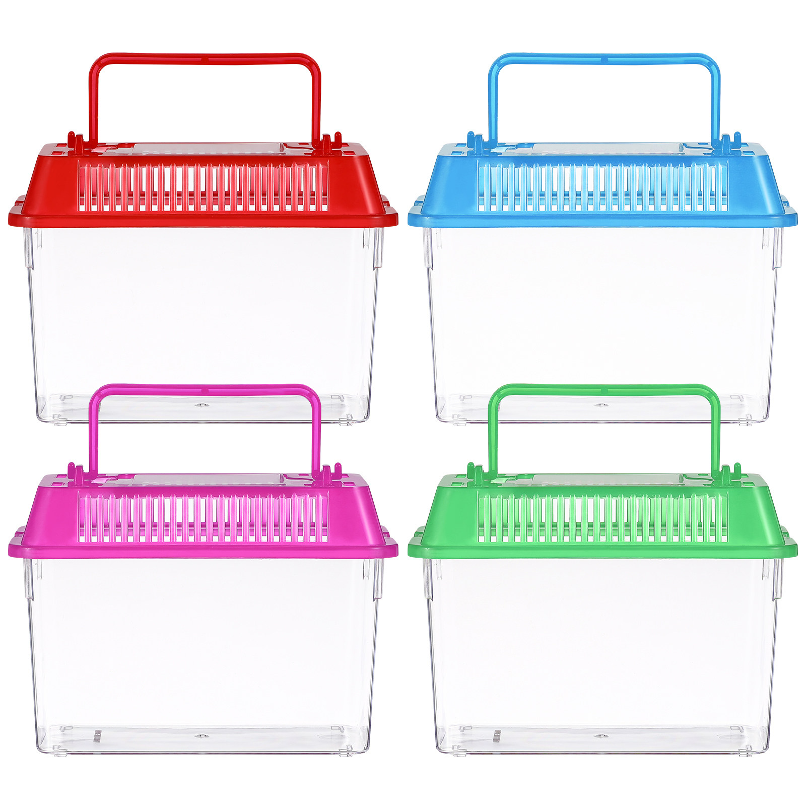 Aquarium Fish Green - Aquário Portátil Mini de Plástico para