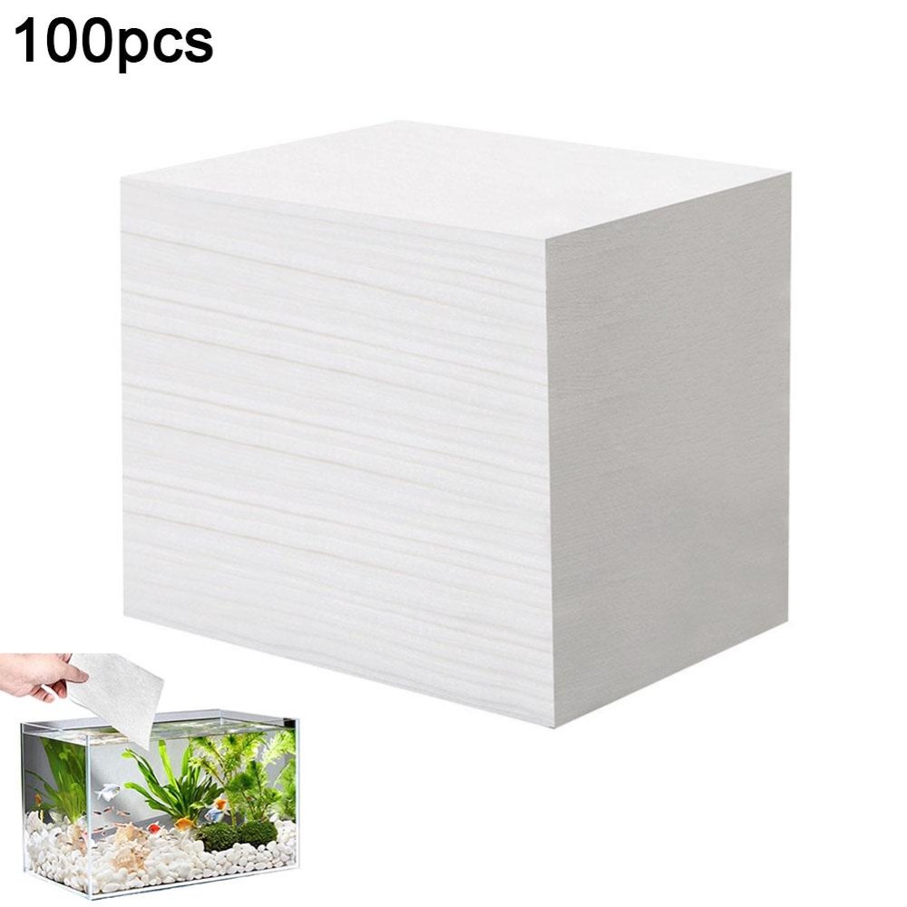 Aquarium Fish Yellow - 100 pçs eficiente purificador de água