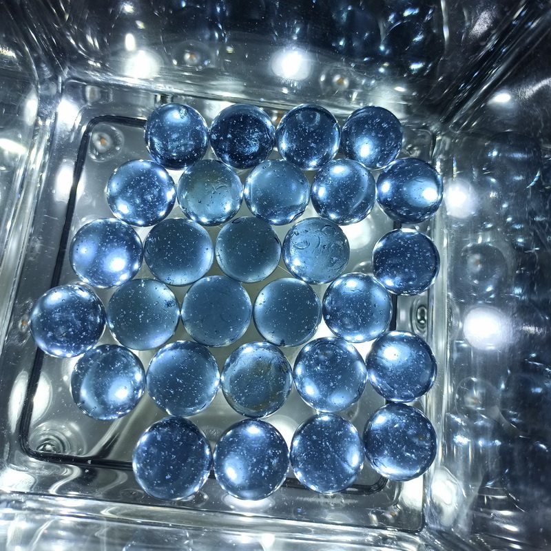 Aquarium Fish Glass - Bolas de Vidro Coloridas 14/16/17mm para