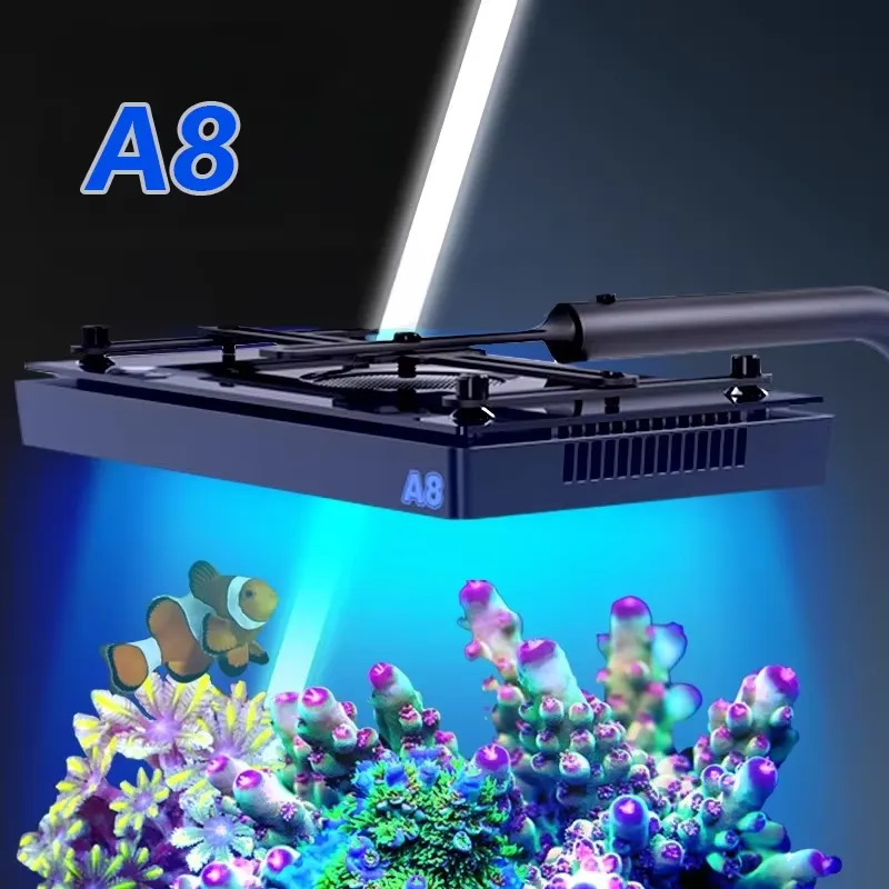 Aquarium Fish Usa - Luz LED Marinha A8SE II Max