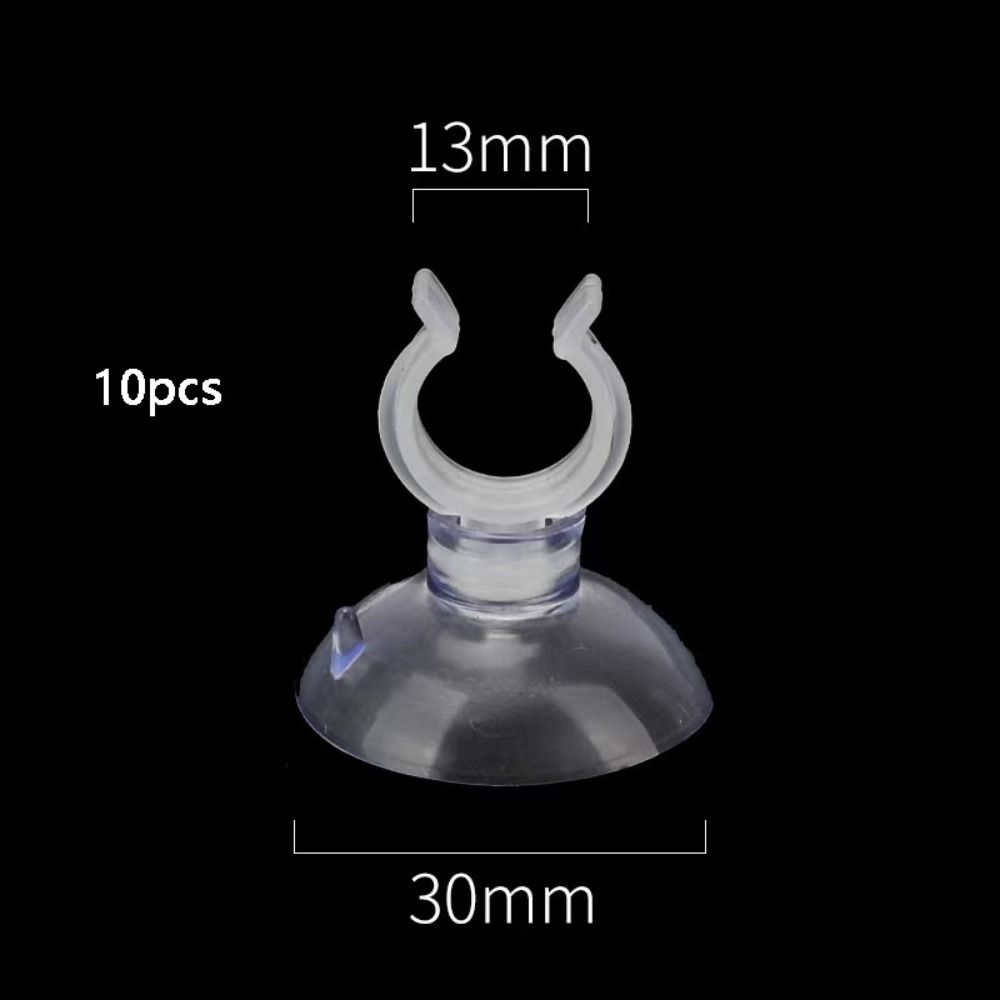 Aquarium Fish Real - Ventosa de aquário de pvc macio,