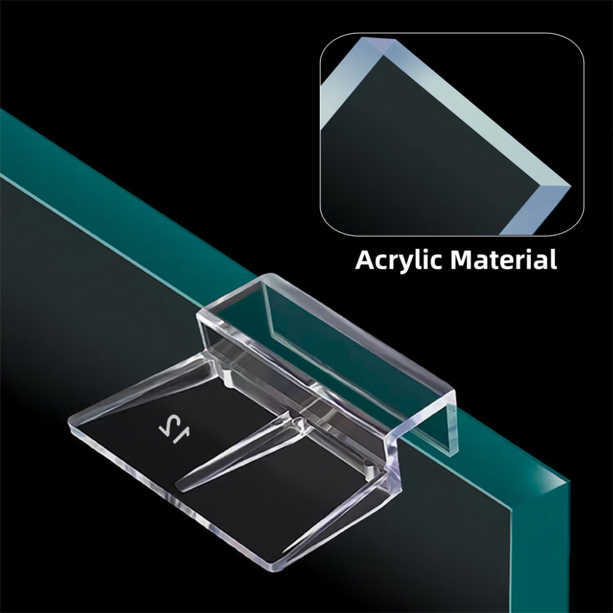 10 pçs transparente acrílico t - Aquarium Fish Glass avaliação e preço