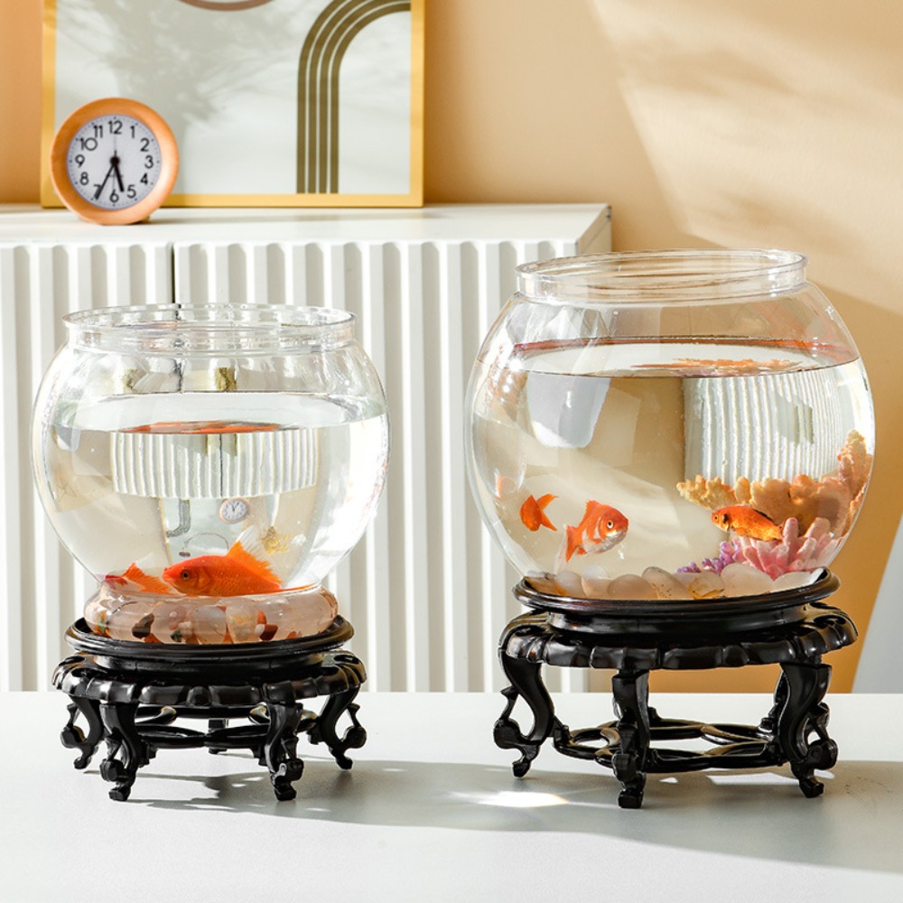 Aquário de mesa transparente e - Aquarium Fish Live avaliação e preço