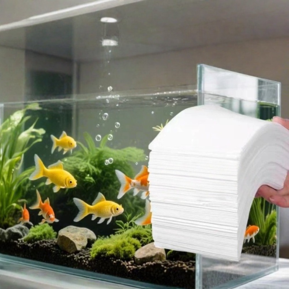 50 Peças de Papel Absorvente p - Aquarium Fish Yellow avaliação e preço