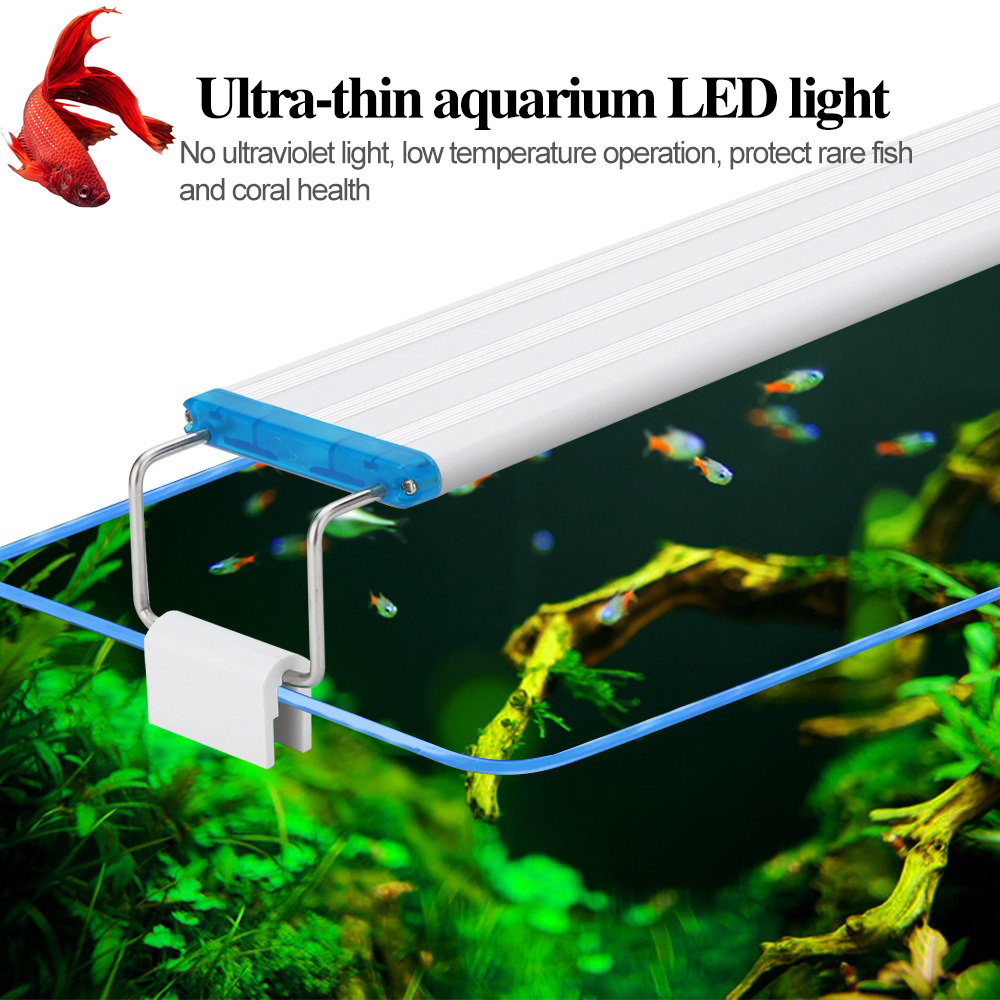 Luz de Aquário Ultrafina Azul  - Aquarium Fish Elevator avaliação e preço