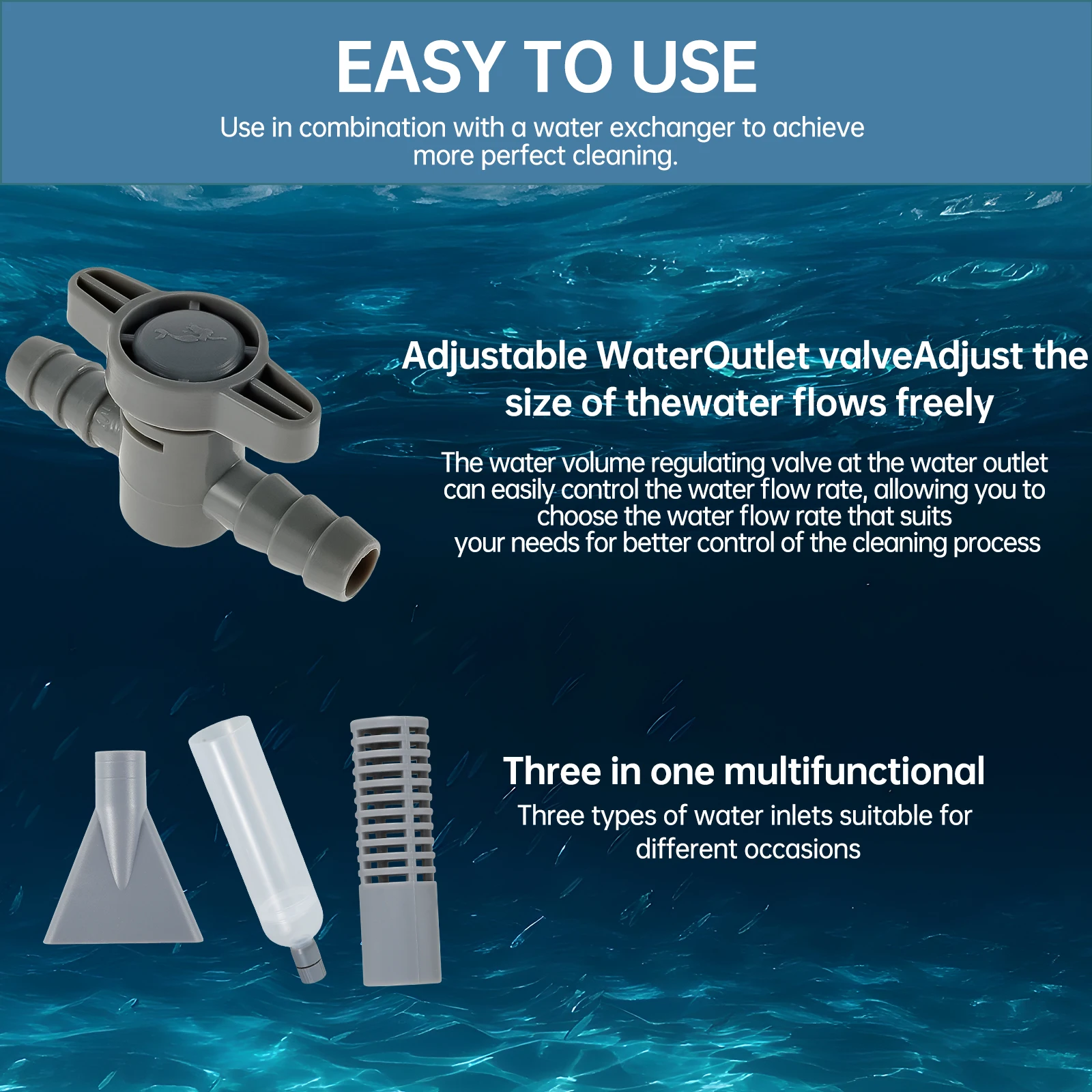Aspirador de pó para banheira  - Aquarium Fish Real avaliação e preço