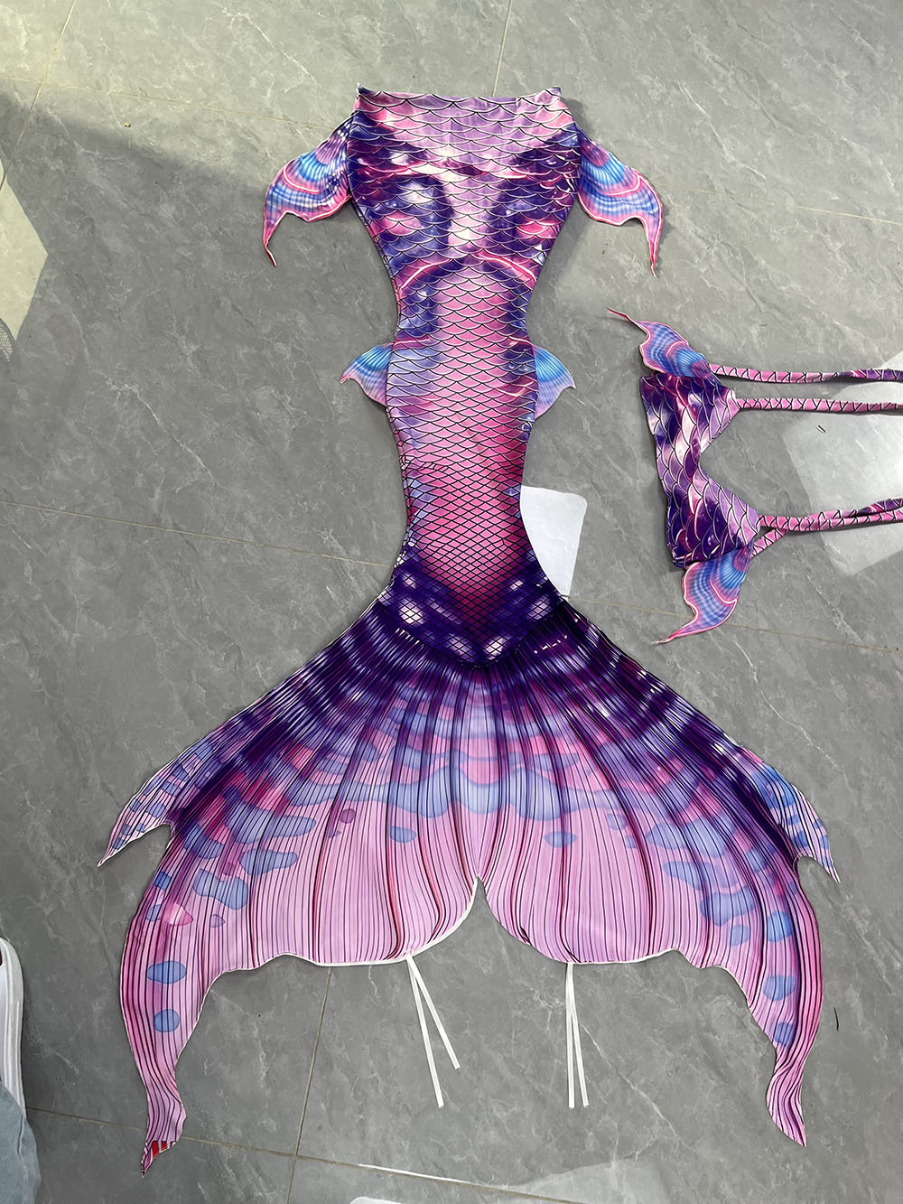 Cor original sereia cauda sere - Aquarium Fish Usa avaliação e preço