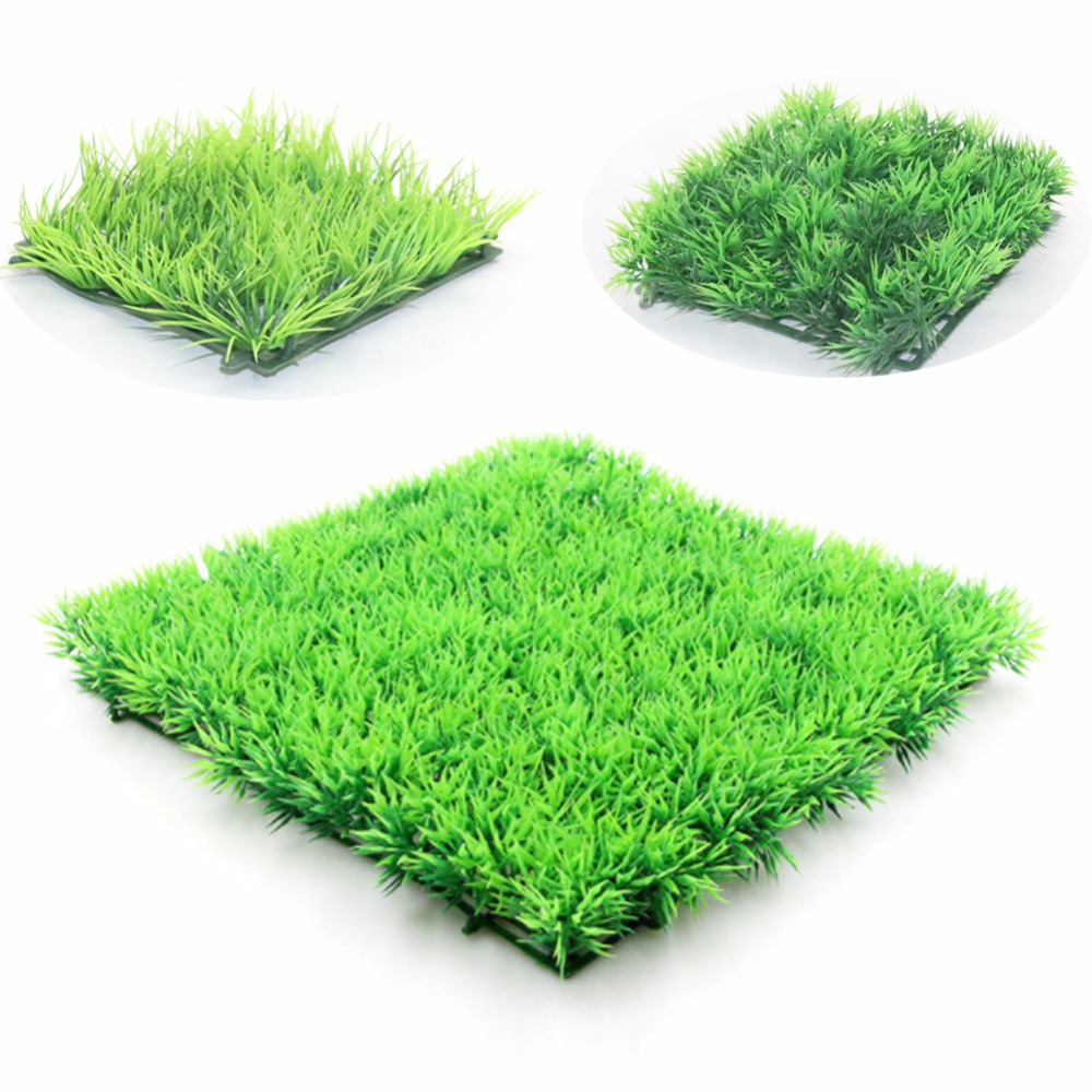 Grama verde artificial planta  - Aquarium Fish Green avaliação e preço