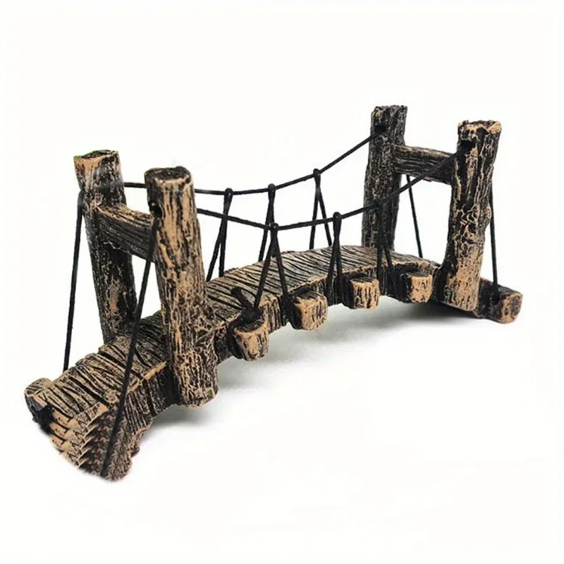 1 Peça de Decoração para Aquár - Aquarium Fish Bridge avaliação e preço