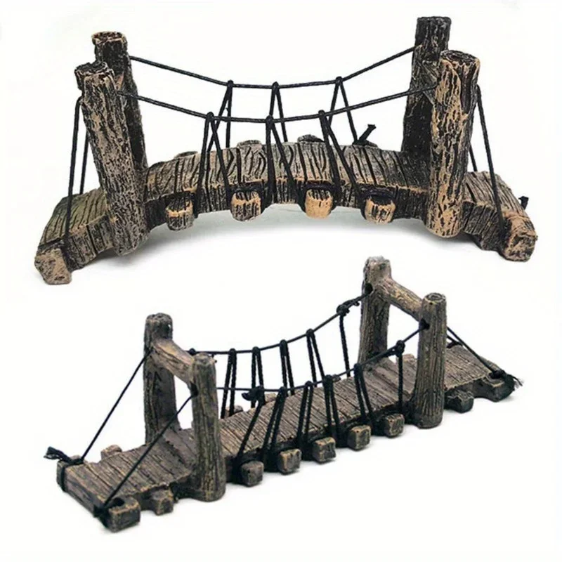 1 Peça de Decoração para Aquár - Aquarium Fish Bridge avaliação e preço