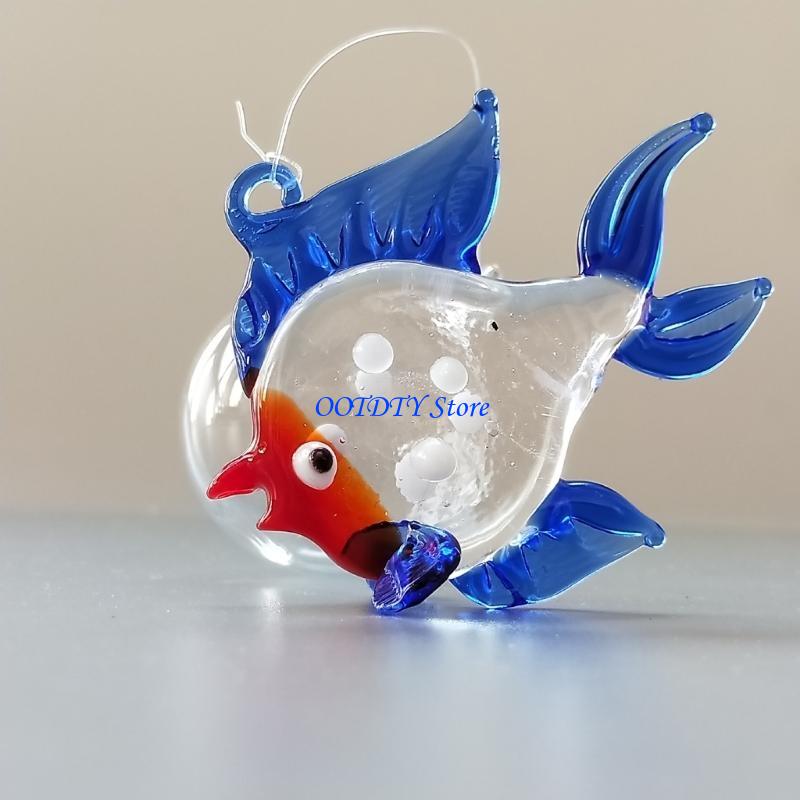 367A 6pcs decoração flutuante  - Aquarium Fish Glass avaliação e preço