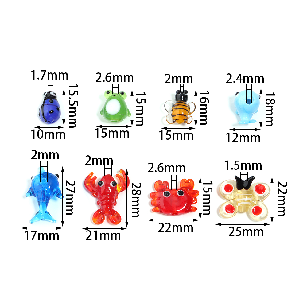 Pingente De Vidro Animal Marin - Aquarium Fish Glass avaliação e preço