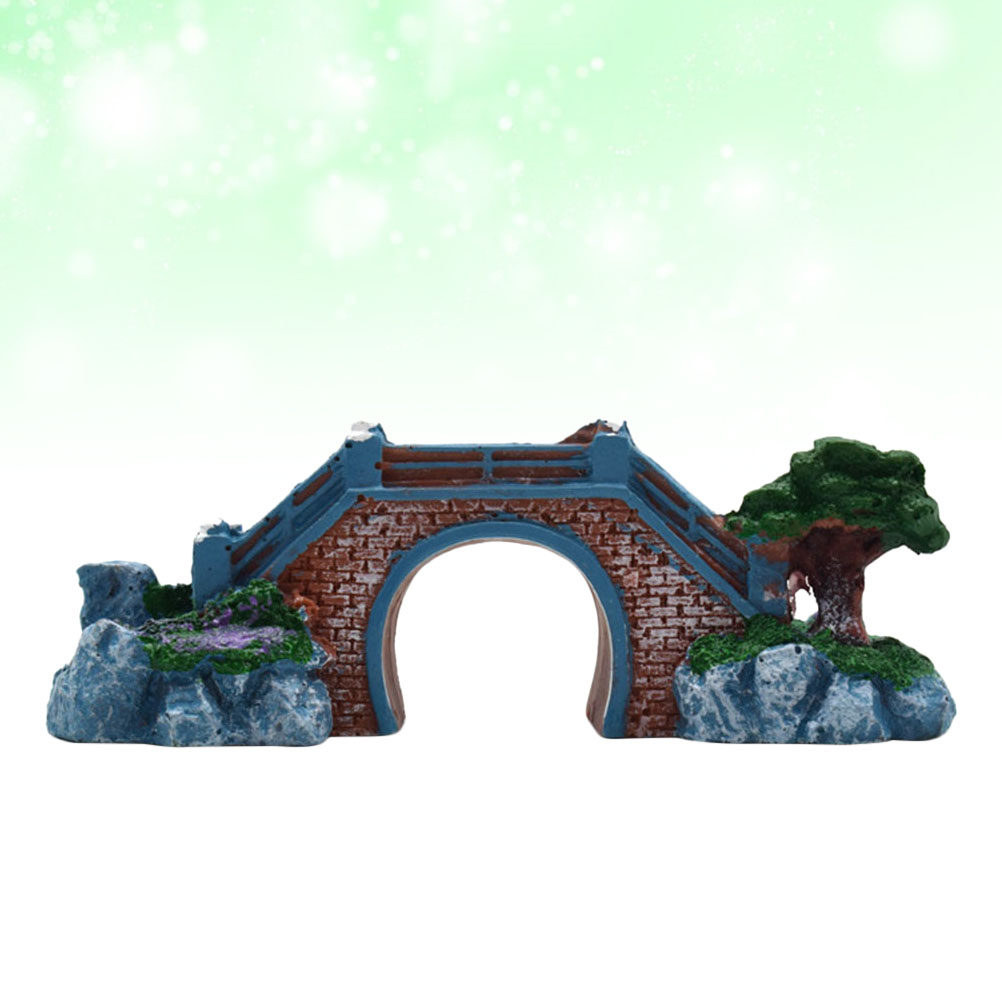 Ponte de Resina para Aquário,  - Aquarium Fish Bridge avaliação e preço