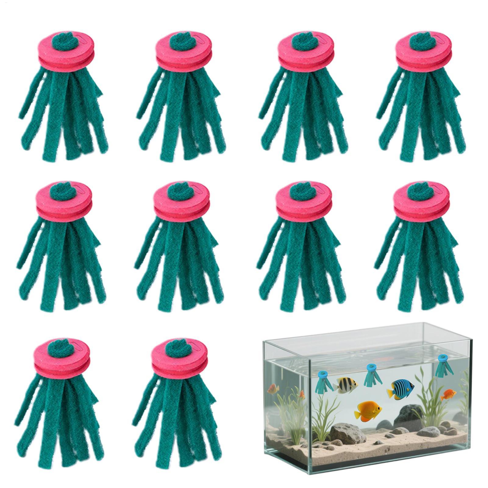 10 Peças Mop Decorativo para A - Aquarium Fish Eggs avaliação e preço