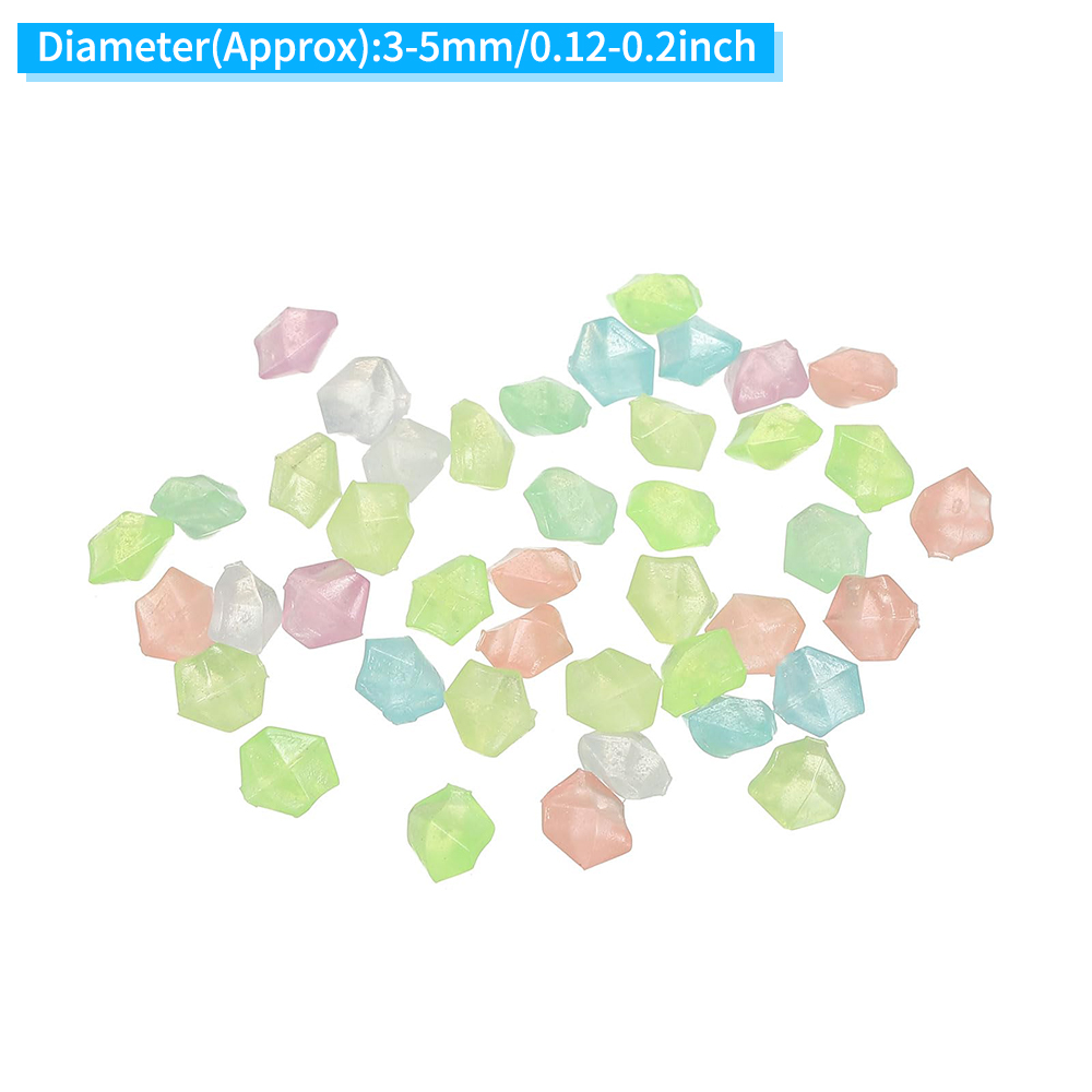 1000 pçs areia luminosa que br - Aquarium Fish Glow In The Dark avaliação e preço
