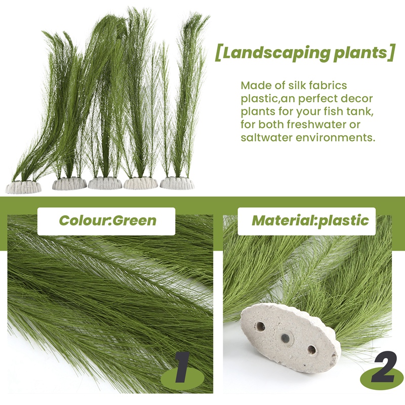 Decorações para Aquário, Tanqu - Aquarium Fish Green avaliação e preço