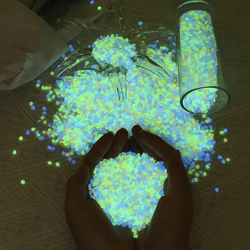 1000 pçs 3-5mm areia luminosa  - Aquarium Fish Glow In The Dark avaliação e preço
