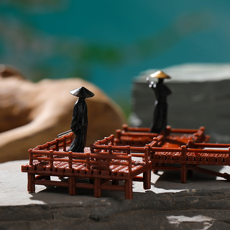 Estátua de ponte chinesa micro - Aquarium Fish Bridge avaliação e preço
