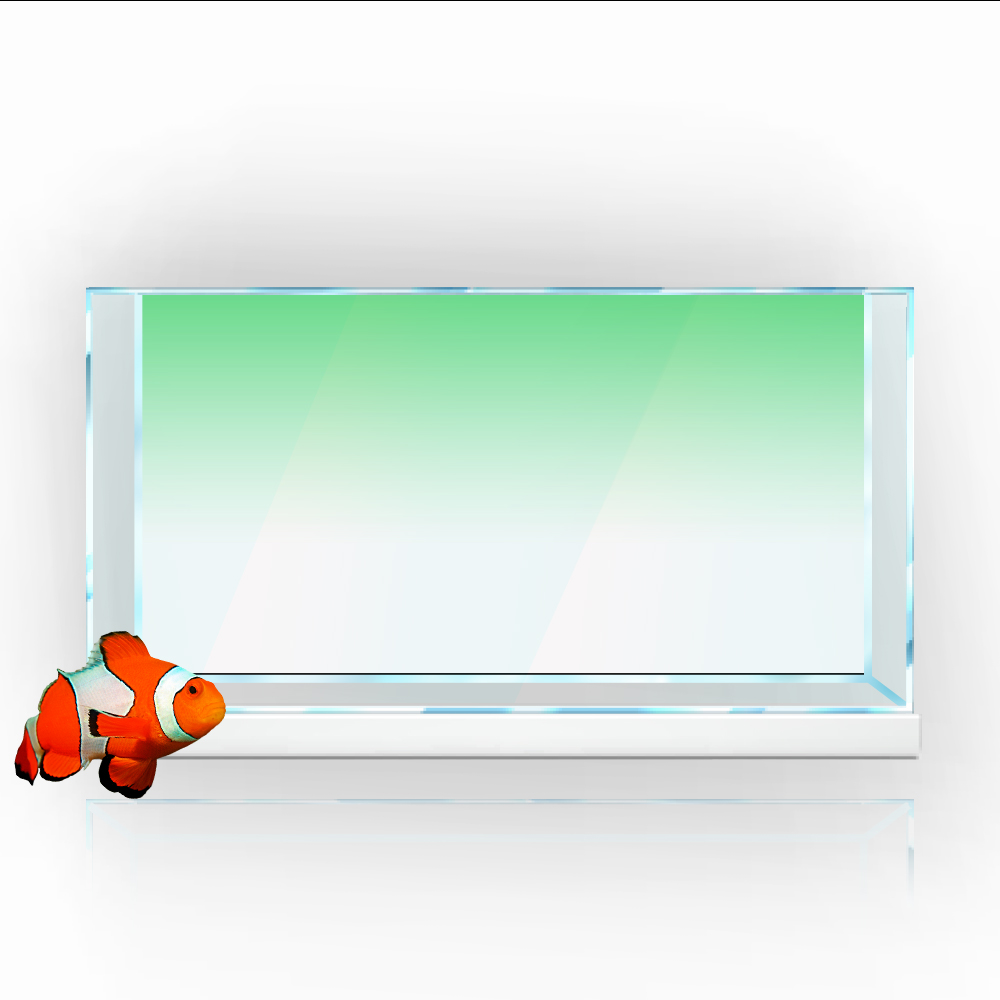 Adesivo de fundo para tanque d - Aquarium Fish Yellow avaliação e preço