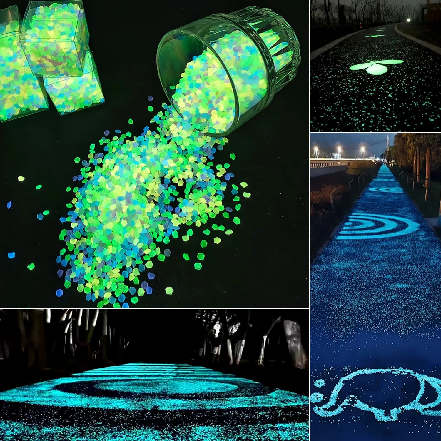 Areia Luminosa Decorativa 50g/ - Aquarium Fish Glow In The Dark avaliação e preço