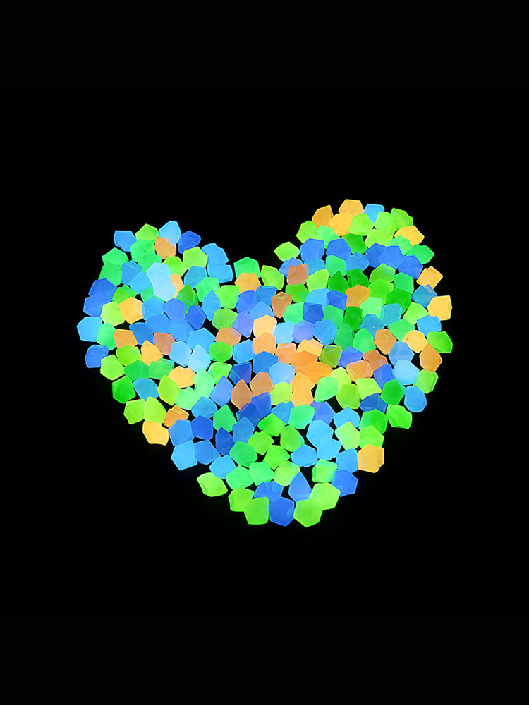 100 peças de Pedras Escuras 14 - Aquarium Fish Glow In The Dark avaliação e preço
