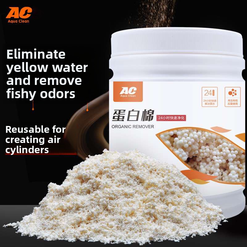 Algodão proteico AC para aquár - Aquarium Fish Yellow avaliação e preço