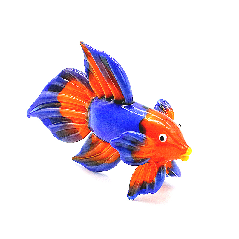 Estatueta artesanal de peixes  - Aquarium Fish Glass avaliação e preço