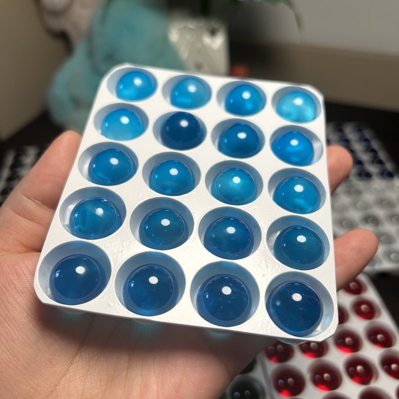 10/20 pçs bolas de vidro de co - Aquarium Fish Glass avaliação e preço