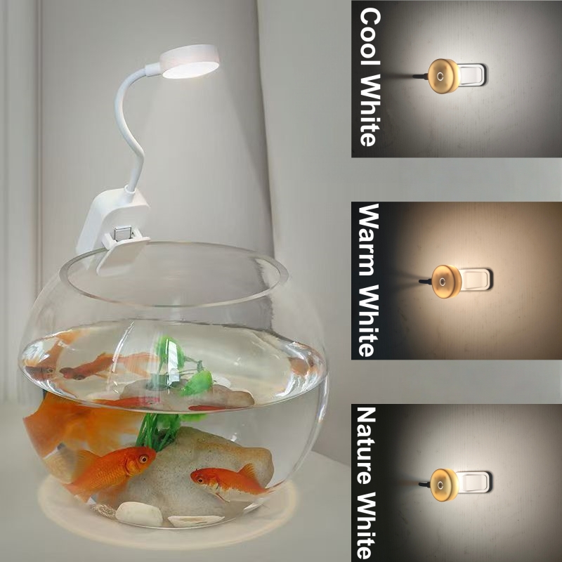 Luz LED para aquário com clipe - Aquarium Fish Colorful avaliação e preço