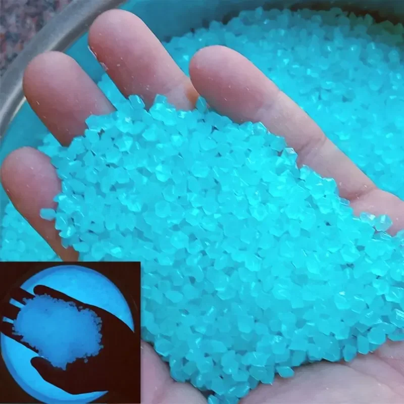 1000 pçs 3-5mm areia luminosa  - Aquarium Fish Real avaliação e preço