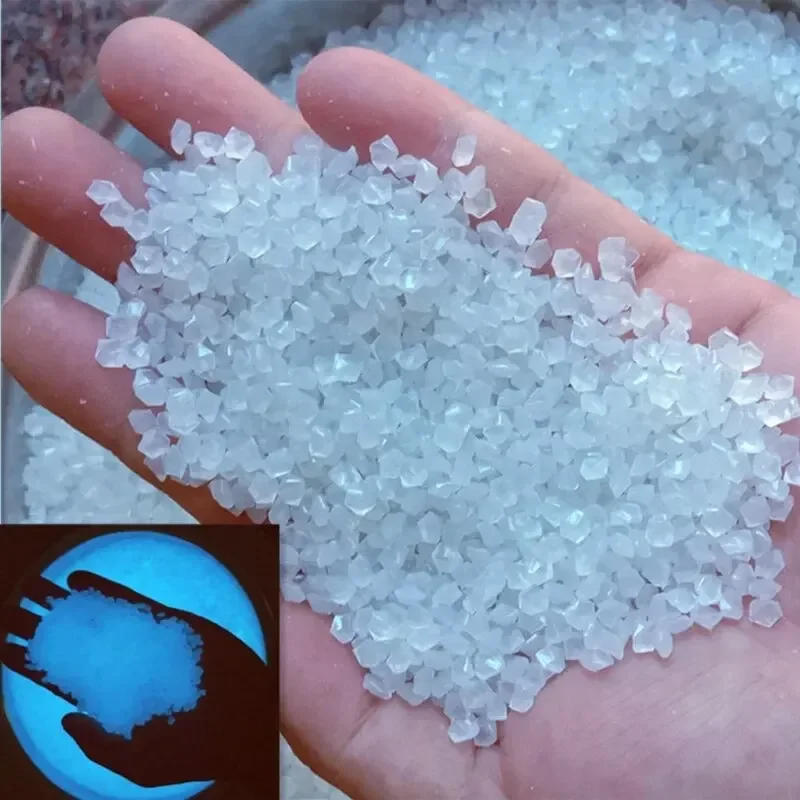 1000 pçs 3-5mm areia luminosa  - Aquarium Fish Real avaliação e preço