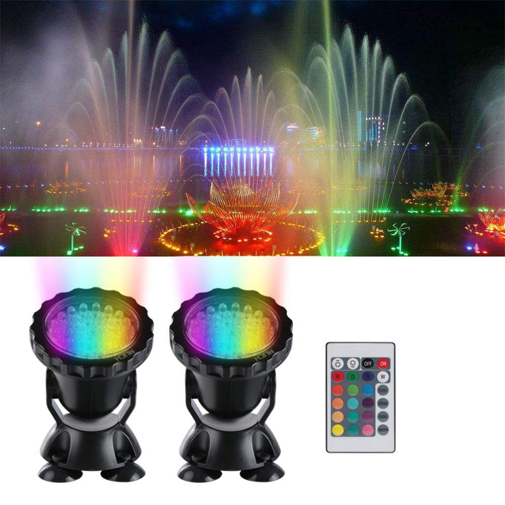 12v submersível lagoa luz mult - Aquarium Fish Colorful avaliação e preço