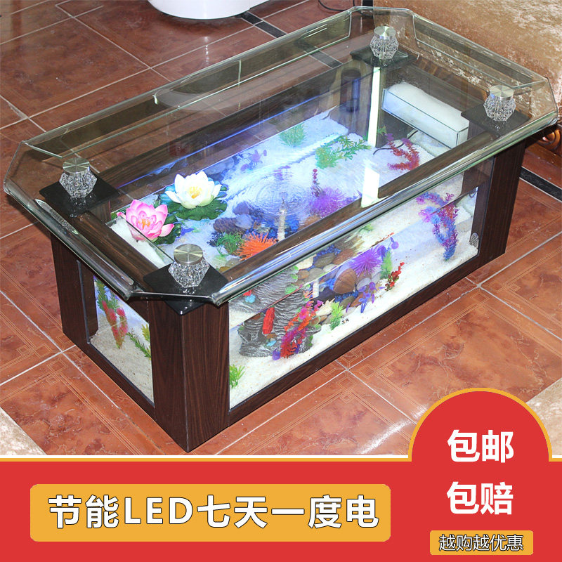 Mesa de centro aquário ecológi - Aquarium Fish Live avaliação e preço