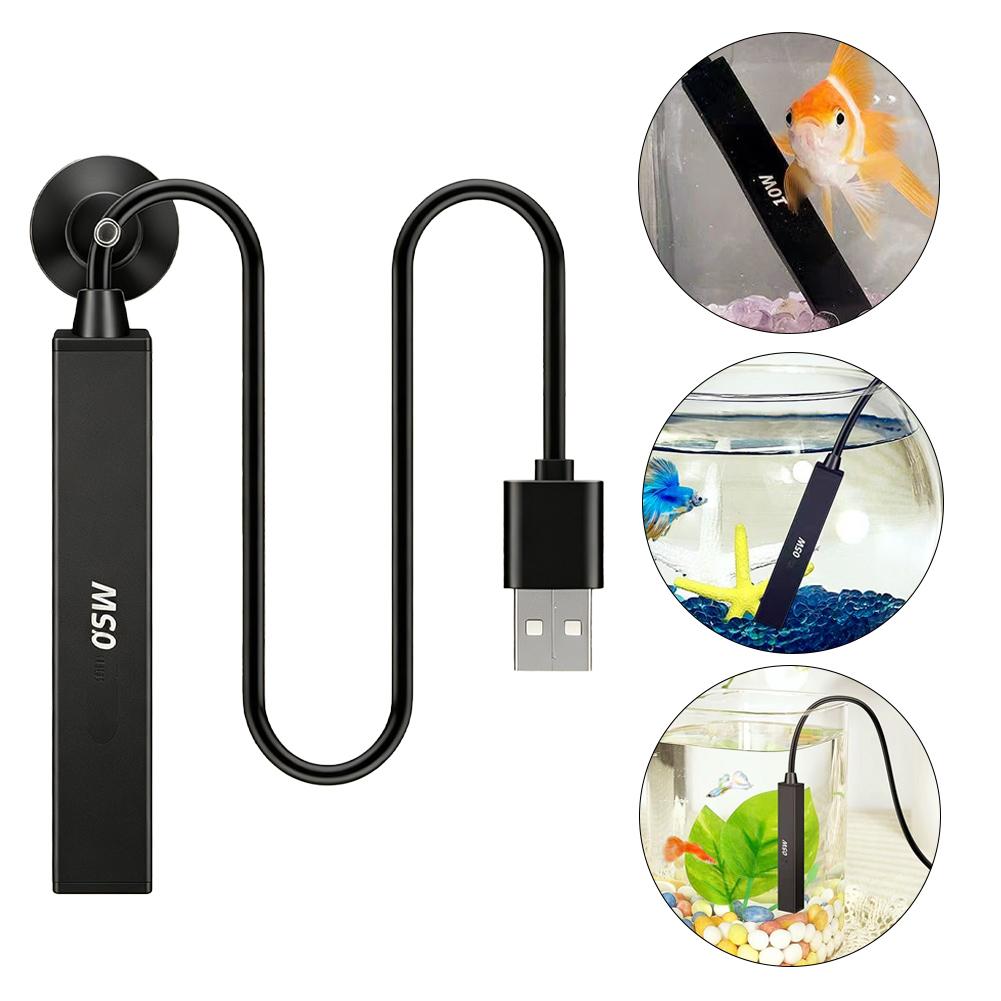 Aquecedor de Aquário Mini USB  - Aquarium Mini Fish avaliação e preço