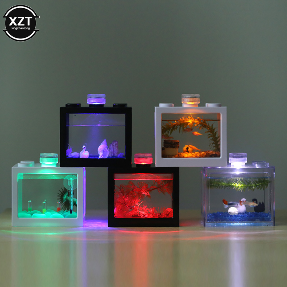 Micro Paisagem LED Light, Colo - Aquarium Fish Colorful avaliação e preço