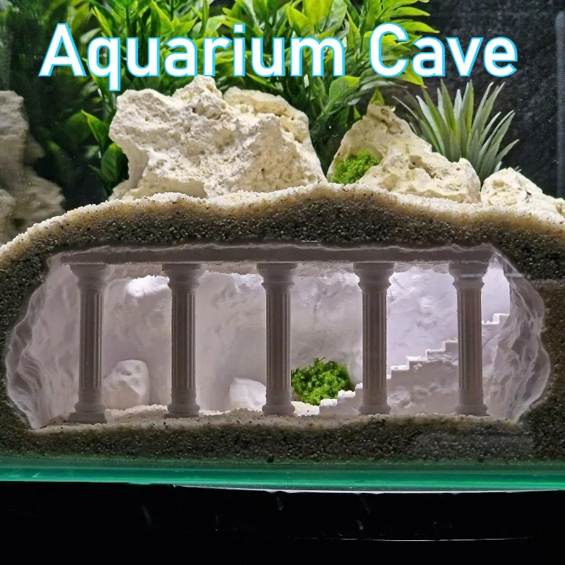 Caverna para Aquário Impressa  - Aquarium Fish Elevator avaliação e preço