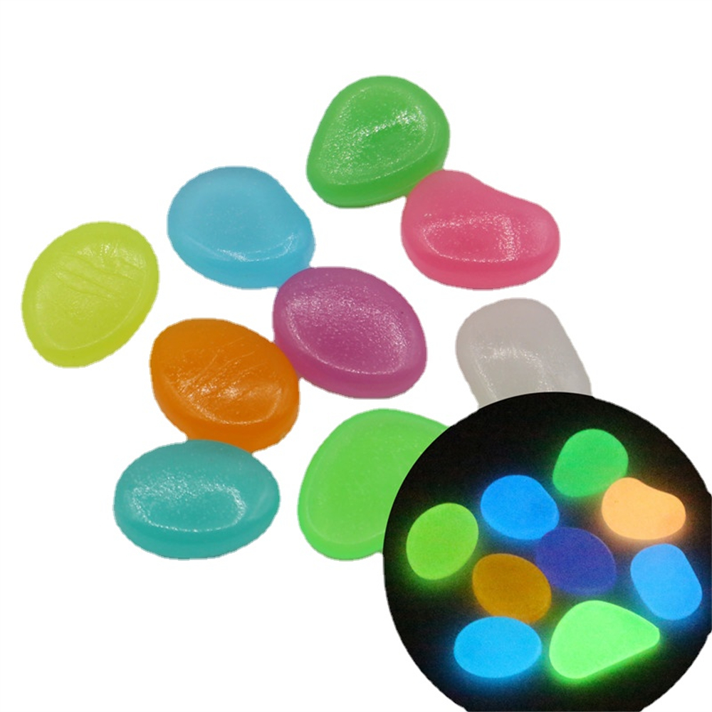 50 pçs pedra luminosa fluoresc - Aquarium Fish Glow In The Dark avaliação e preço