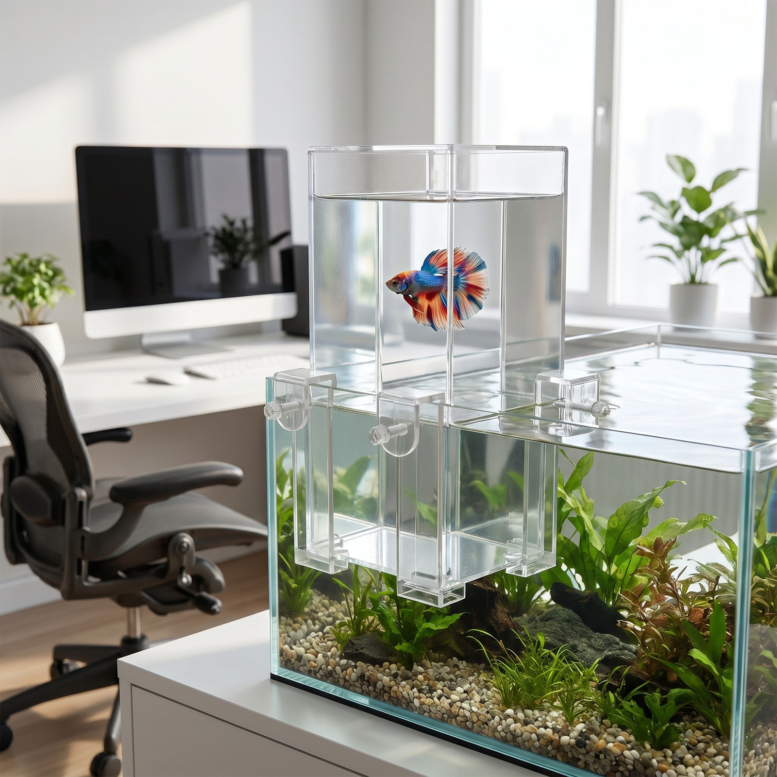 Acessório de Reabastecimento p - Aquarium Fish Elevator avaliação e preço