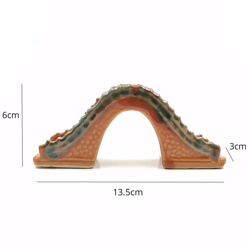 Resina cerâmica jade ponte dec - Aquarium Fish Bridge avaliação e preço