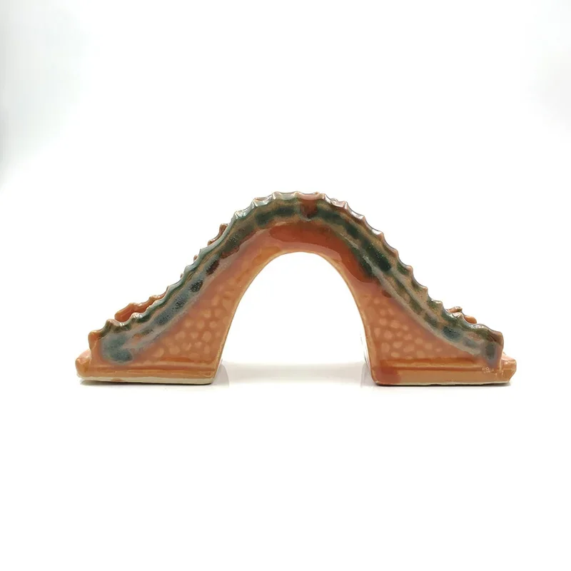 Resina cerâmica jade ponte dec - Aquarium Fish Bridge avaliação e preço