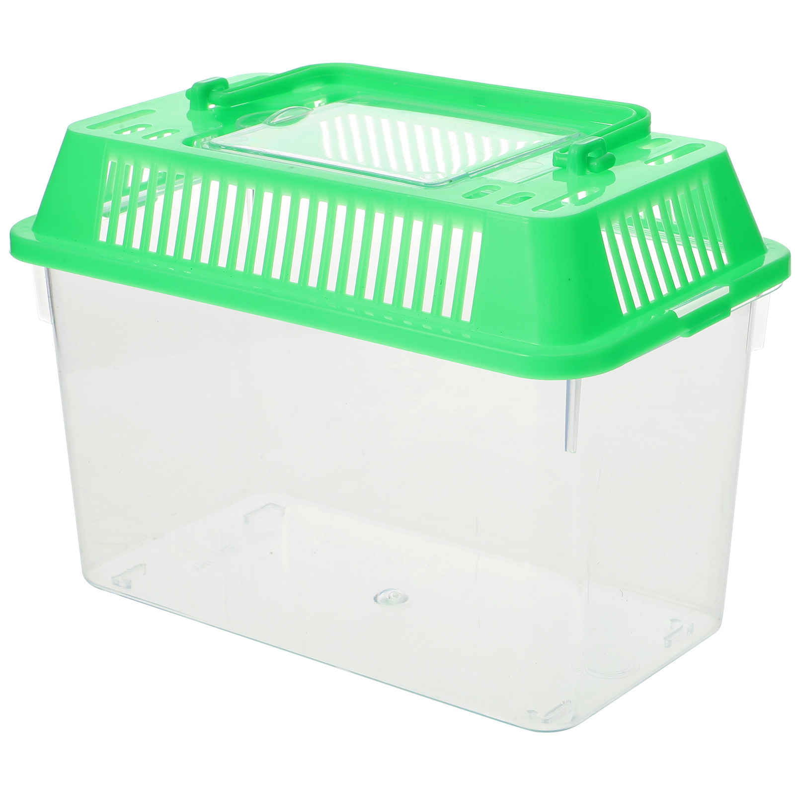 Aquário Portátil Mini de Plást - Aquarium Fish Green avaliação e preço