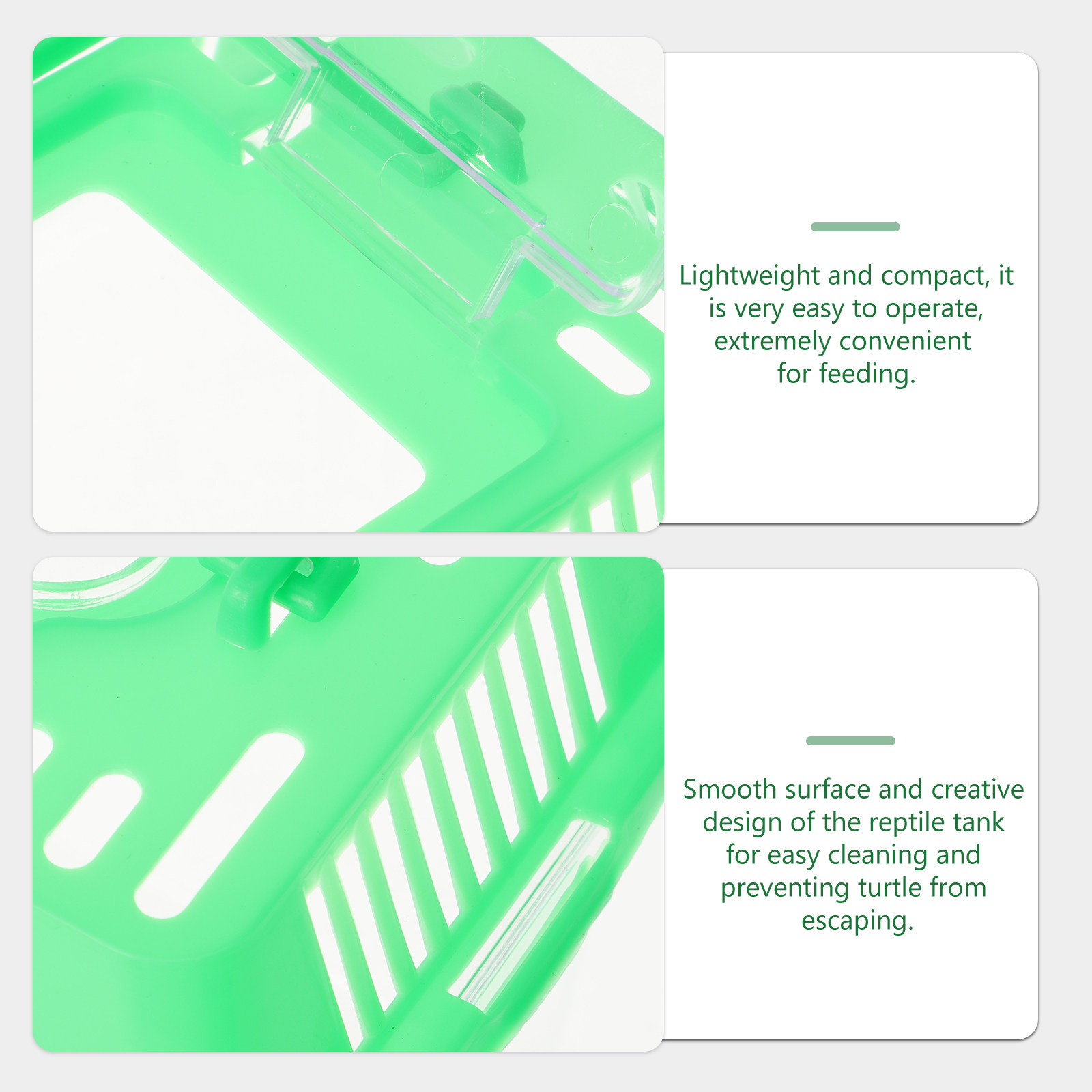 Aquário Portátil Mini de Plást - Aquarium Fish Green avaliação e preço