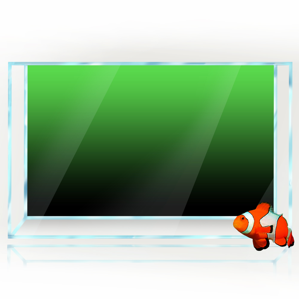 Adesivo de fundo para tanque d - Aquarium Fish Green avaliação e preço