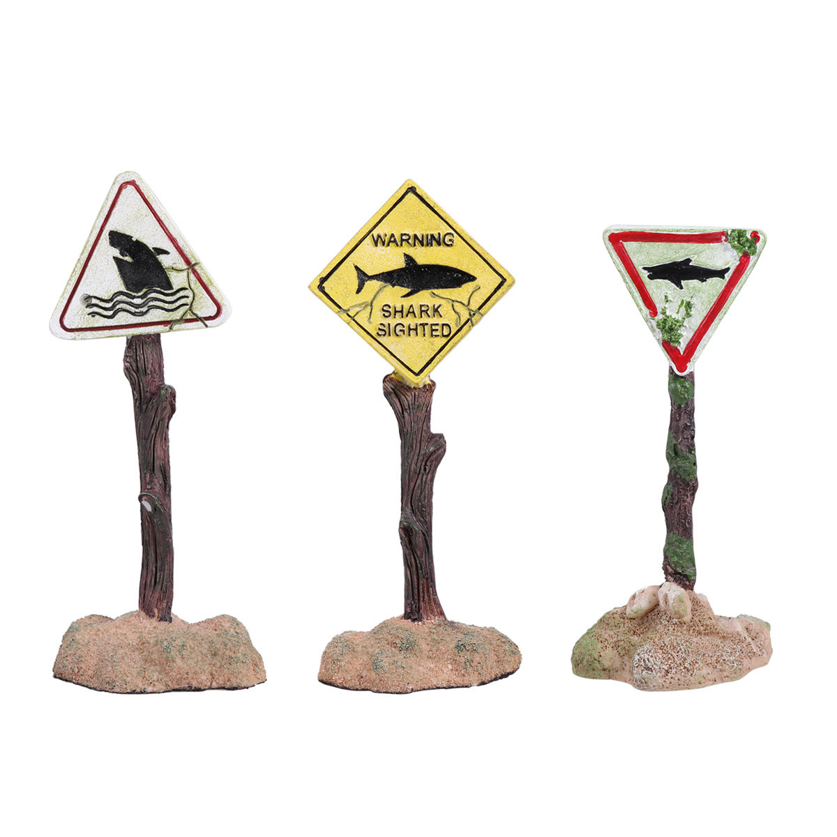 Placa de Aviso de Resina para  - Aquarium Fish Yellow avaliação e preço